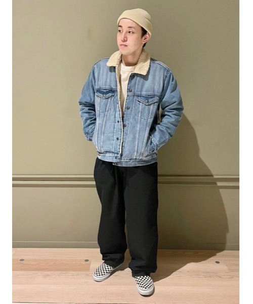 「GAP」 デニムジャケット S ライトインディゴブルー メンズ