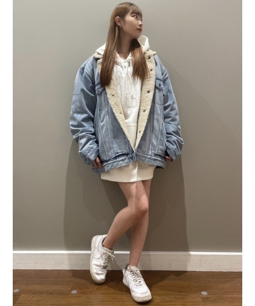「GAP」 デニムジャケット S ライトインディゴブルー メンズ