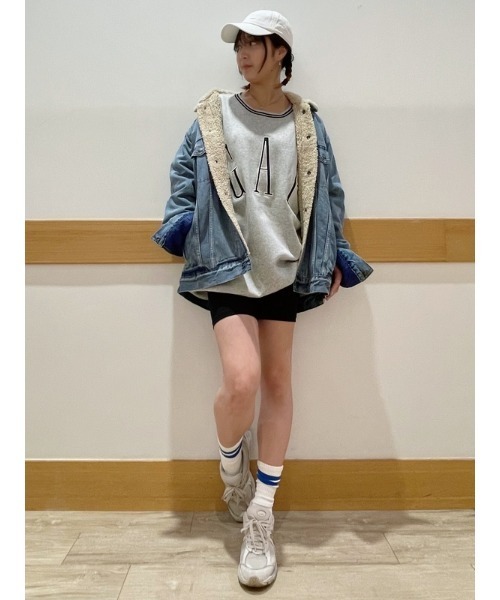 「GAP」 デニムジャケット S ライトインディゴブルー メンズ