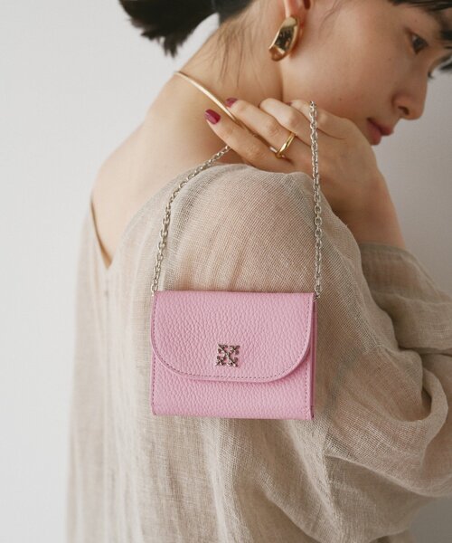 russet（ラシット） 財布 チェーンミニウォレット レディース