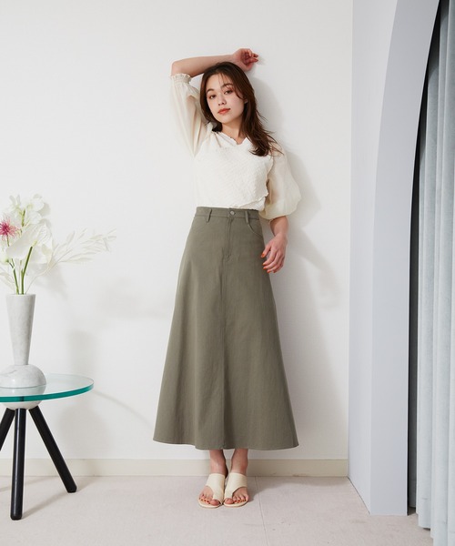 「mysty woman」 7分袖ブラウス FREE オフホワイト レディース_画像2