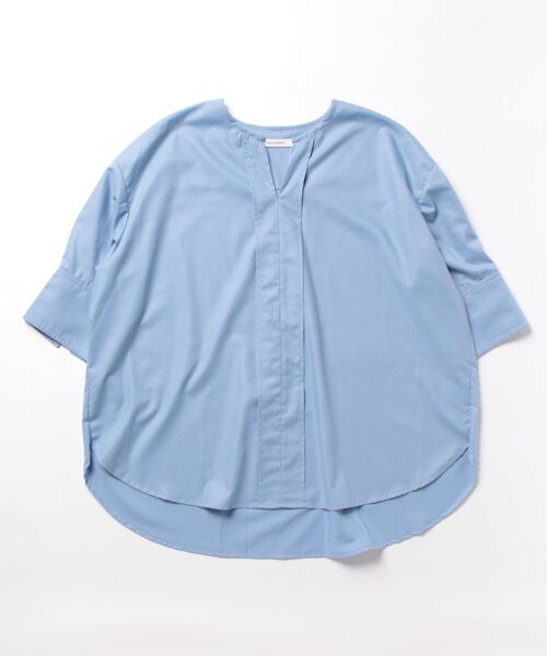 「DOUX ARCHIVES」 7分袖ブラウス FREE ブルー レディース_画像3