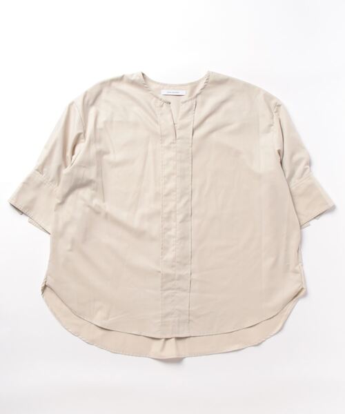 「DOUX ARCHIVES」 7分袖ブラウス FREE ブルー レディース_画像4