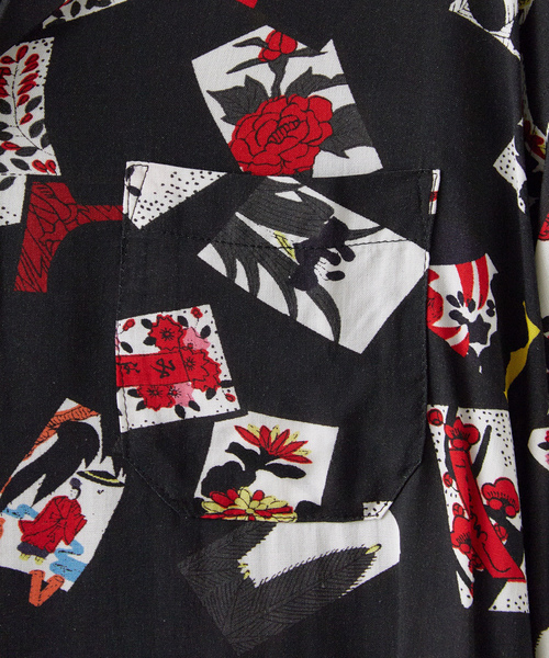 「JUNGLE STORM」 半袖シャツ M ホワイト メンズ_画像4