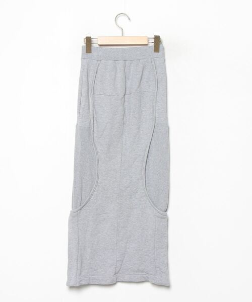 UN3D.（アンスリード） タイトスカート 36 グレー レディース