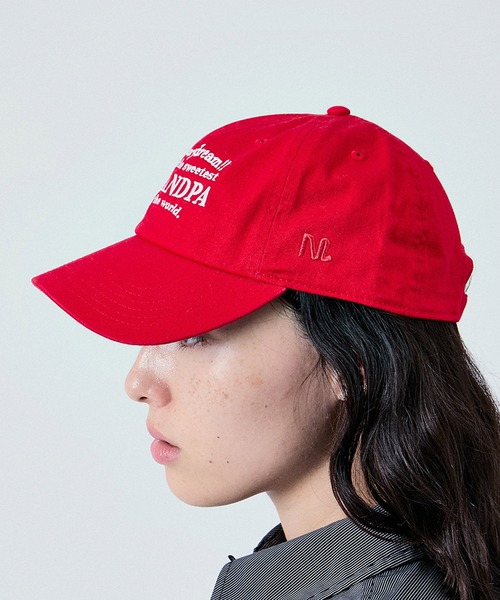 M TO R（ムウトアール） キャップ 帽子 「GRANDPA」x LOGO CAP