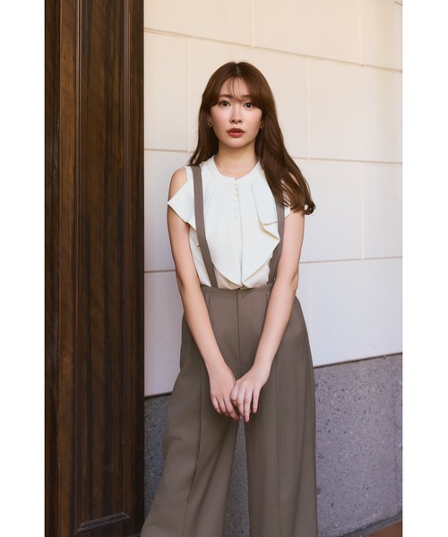 Her lip to ブラウス シャツ Fleurine Ruffle Blouse レディース