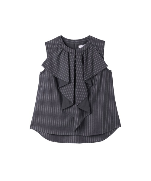 シャツ+ブラウス(半袖+袖なし) herlipto Fleurine Ruffle Blouse Her lip to ブラウス シャツ Fleurine Ruffle Blouse レディース