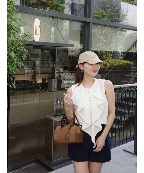 Her lip to ブラウス シャツ Fleurine Ruffle Blouse レディース