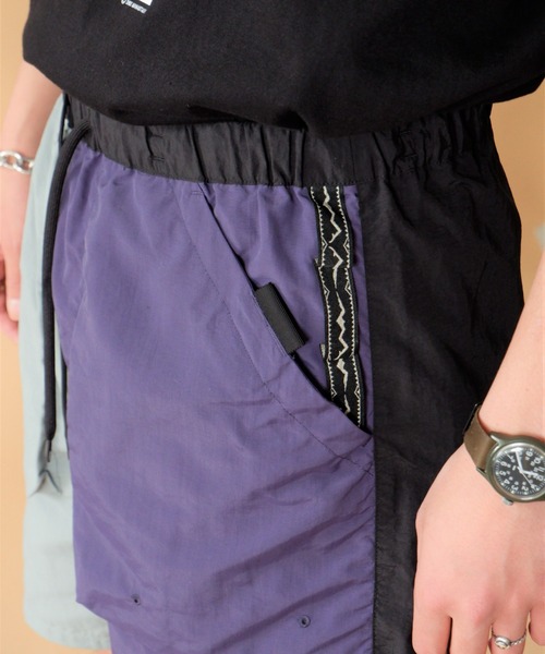 「MANASTASH」 ショートパンツ MEDIUM カーキ メンズ_画像7