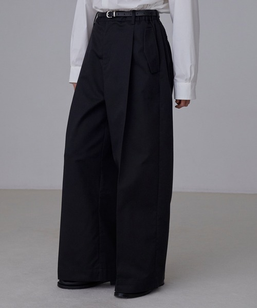 LUENNA チノパン 「LUENNA」Wide Straight Chino Pants / ワイド