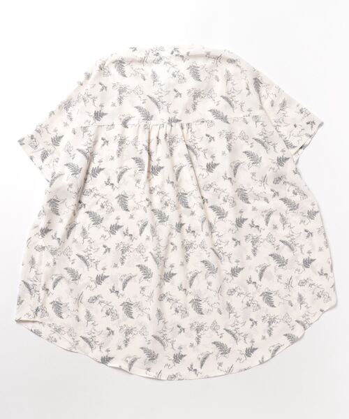 「Elura」 半袖ブラウス SMALL ライトベージュ レディース_画像2