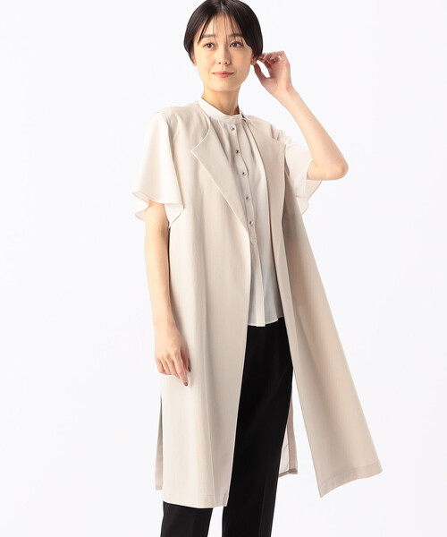 ベスト ジレ TCポンチ ジレ レディースの画像
