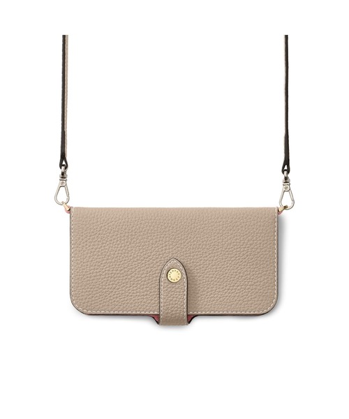 BONAVENTURA ベルテッドダイアリーケース　ストラップ付き 新色】ハンドル付き バックカバーケース / ベルテッド ダイアリー