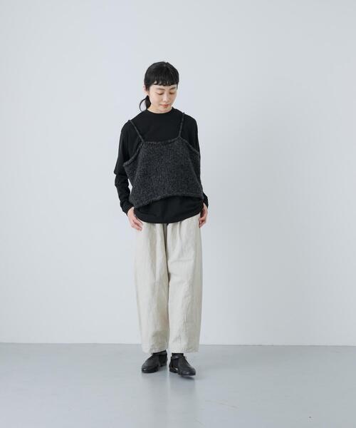 タグ付き　かぐれ　アルパカ　ニット　キャミソール　アーバンリサーチ かぐれ カラーネップアルパカニットキャミソール - メルカリ