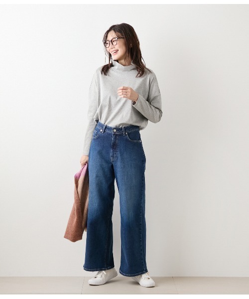 NEWYORKER（ニューヨーカー） tシャツ オーガニックコットンスムース