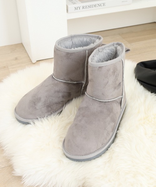 FUNALIVE（ファンアライブ） ブーツ ショートムートンブーツ