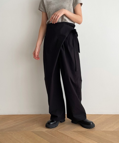 CANAL JEAN（キャナルジーン） 「arc」パンツ ONE SIZE ブラック