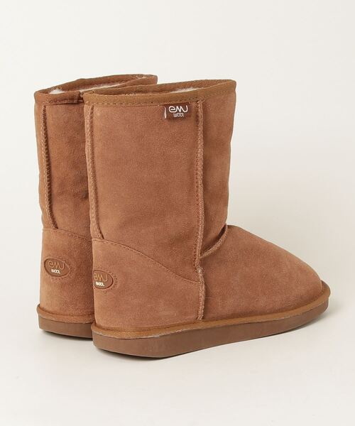「EMU Australia」 ムートンブーツ 23cm ブラウン レディース_画像2
