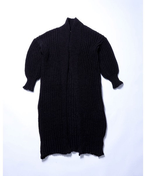 Ruze カーディガン Chunky knit long gown cardigan / チャンキー