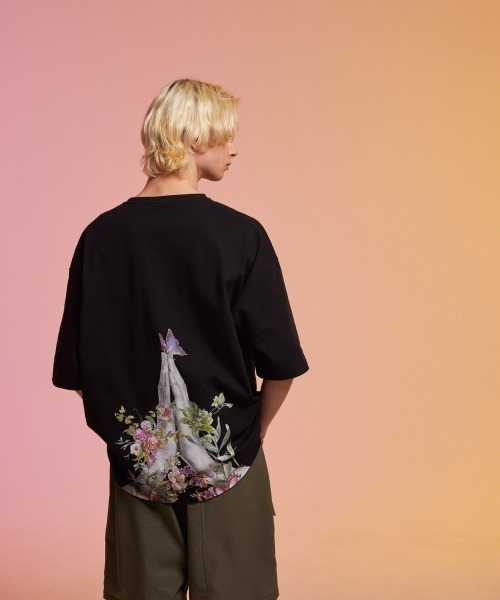 「rehacer」 半袖Tシャツ SMALL ホワイト メンズ_画像6