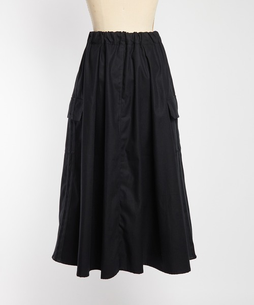 gomme（ゴム） スカート サイドラインフレアスカート : ZOZOTOWN Yahoo