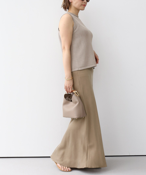 「tibi」 ノースリーブニット FREE ベージュ レディース_画像4