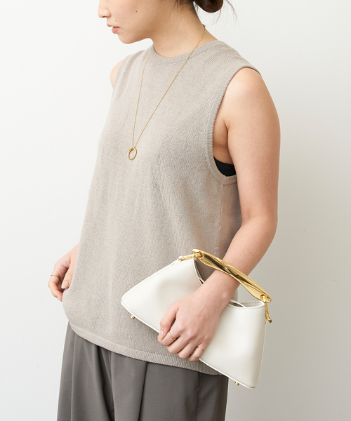 「tibi」 ノースリーブニット FREE ベージュ レディース_画像6