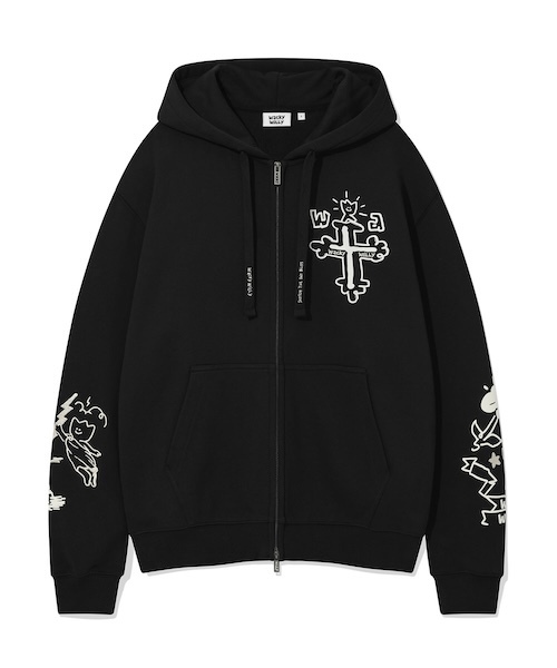 パーカー GRAFFITI GRAPHIC HOODIE メンズ レディース : ZOZOTOWN