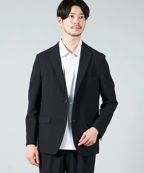 「TETE HOMME」 スーツ MEDIUM ブラック メンズ_画像2