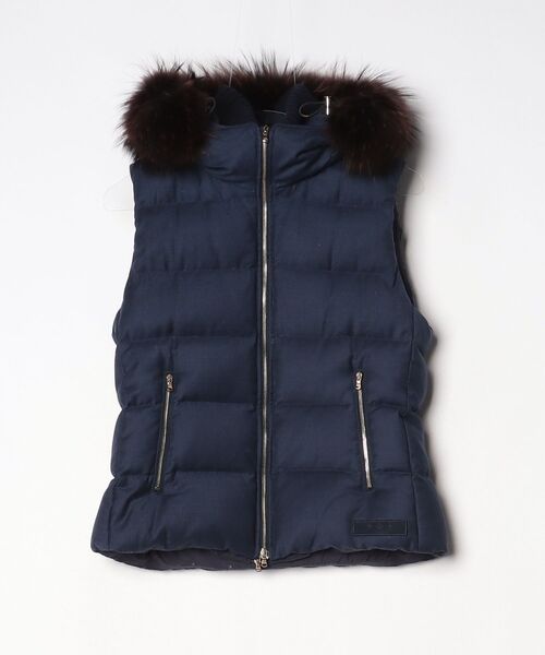 TATRAS（タトラス） ダウンベスト 2 ネイビー レディース : ZOZOTOWN