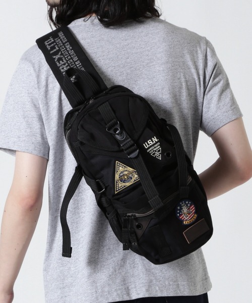 ショルダーバッグ ONE SHOULDER BAG 'TOP GUN' / ワンショルダーバッグ トップガン / AVIREX / アヴィレックス メ_3