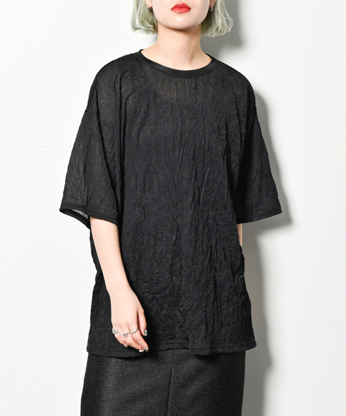 CITYSHOP（シティショップ） 半袖ブラウス FREE ブラック レディース 