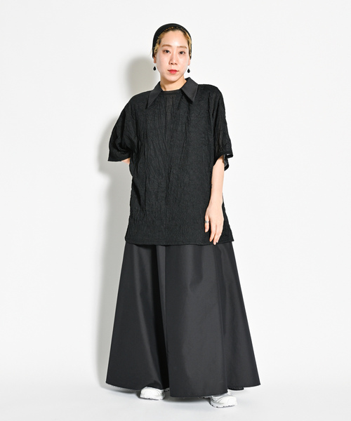 CITYSHOP（シティショップ） 半袖ブラウス FREE ブラック レディース 
