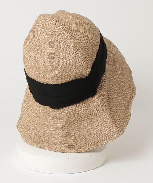 「Chapeau d' O」 ストローハット 59cm ベージュ レディース_画像2