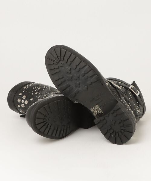 JIMMY CHOO（ジミーチュウ） スタッズ ショートブーツ 36.5 ブラック