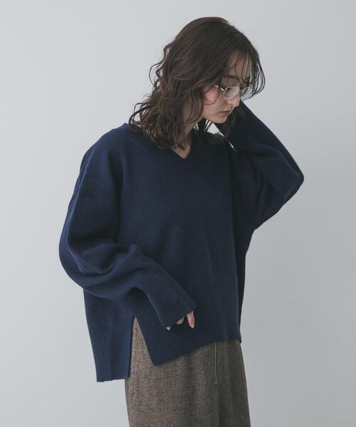 SENSE OF PLACE by URBAN RESEARCH ニット セーター 「洗濯可」サイド
