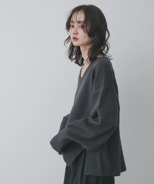 SENSE OF PLACE by URBAN RESEARCH ニット セーター 「洗濯可」サイド