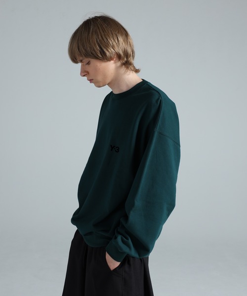 Y-3 トレーナー スウェット BRUSHED TERRY CREW SWEAT メンズ