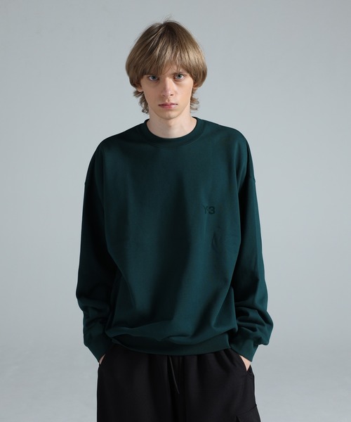 Y-3 トレーナー スウェット BRUSHED TERRY CREW SWEAT メンズ