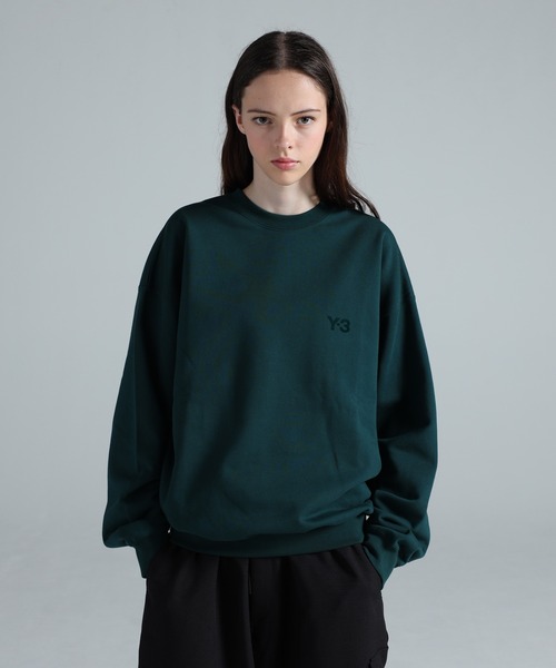 Y-3 トレーナー スウェット BRUSHED TERRY CREW SWEAT メンズ