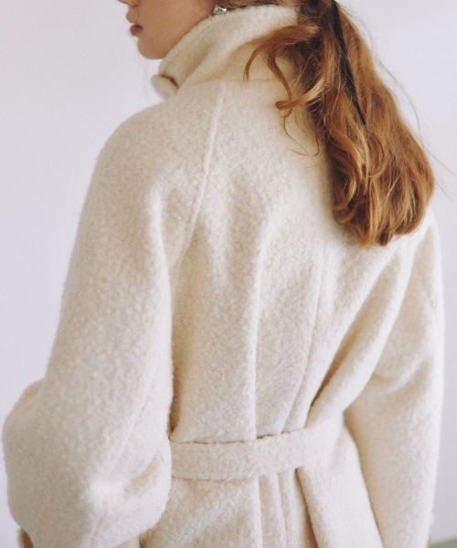 「flower」 ステンカラーコート FREE ベージュ レディース_画像5