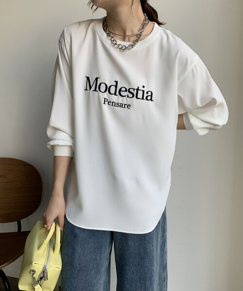 「DouDou」 長袖ブラウス FREE チャコールグレー レディース_画像9