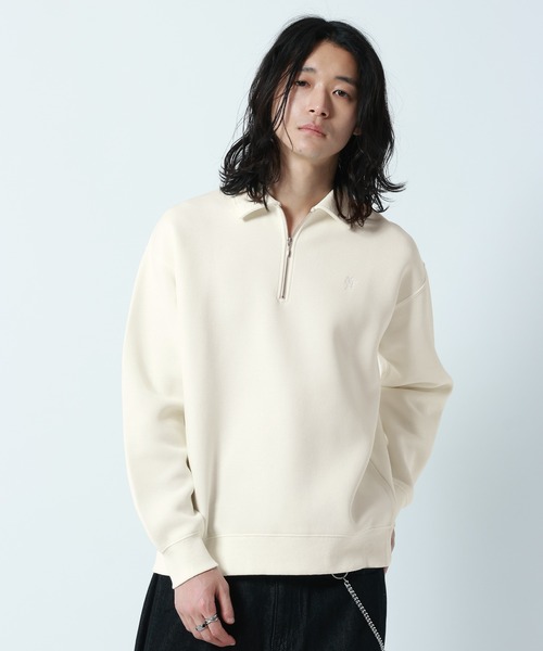 RAGEBLUE（レイジブルー） トレーナー スウェット Pigment Half Zip