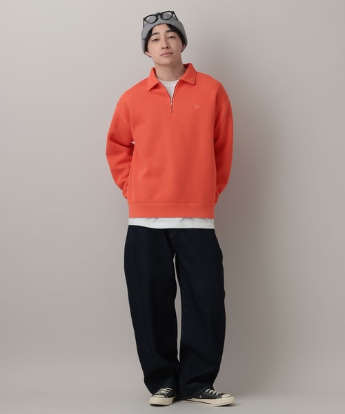RAGEBLUE（レイジブルー） トレーナー スウェット Pigment Half Zip