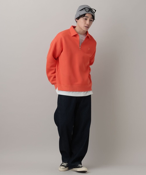 RAGEBLUE（レイジブルー） トレーナー スウェット Pigment Half Zip