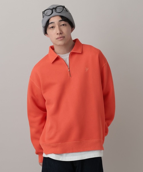 RAGEBLUE（レイジブルー） トレーナー スウェット Pigment Half Zip
