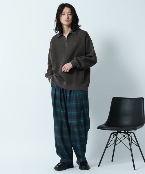 RAGEBLUE（レイジブルー） トレーナー スウェット Pigment Half Zip