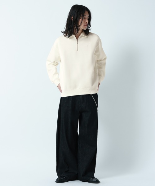 RAGEBLUE（レイジブルー） トレーナー スウェット Pigment Half Zip