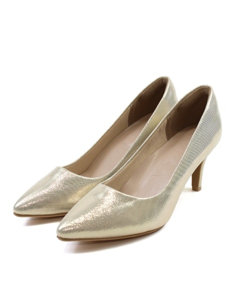 「VIVIAN」 パンプス 24.5 ブラック レディース_画像4